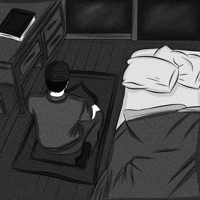 La prière de nuit – La lumière du coeur 🌙